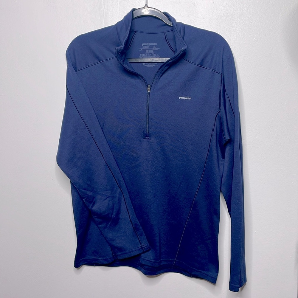 Patagonia Capilene Mens Midweight 1/4 Zip Pullover Base Layer size Medium